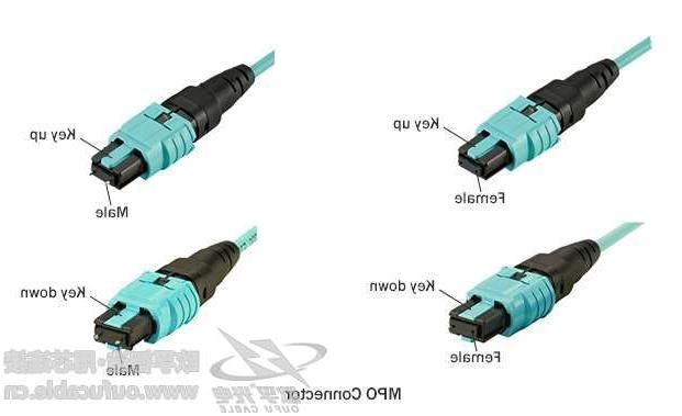 汕尾市欧孚光纤光缆厂 MPO光纤跳线的极性分类和芯数设计